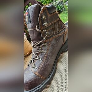Herman Boots |Survivors Men’s Steel Toe Work Boots| 11 |Waterproof Brown…